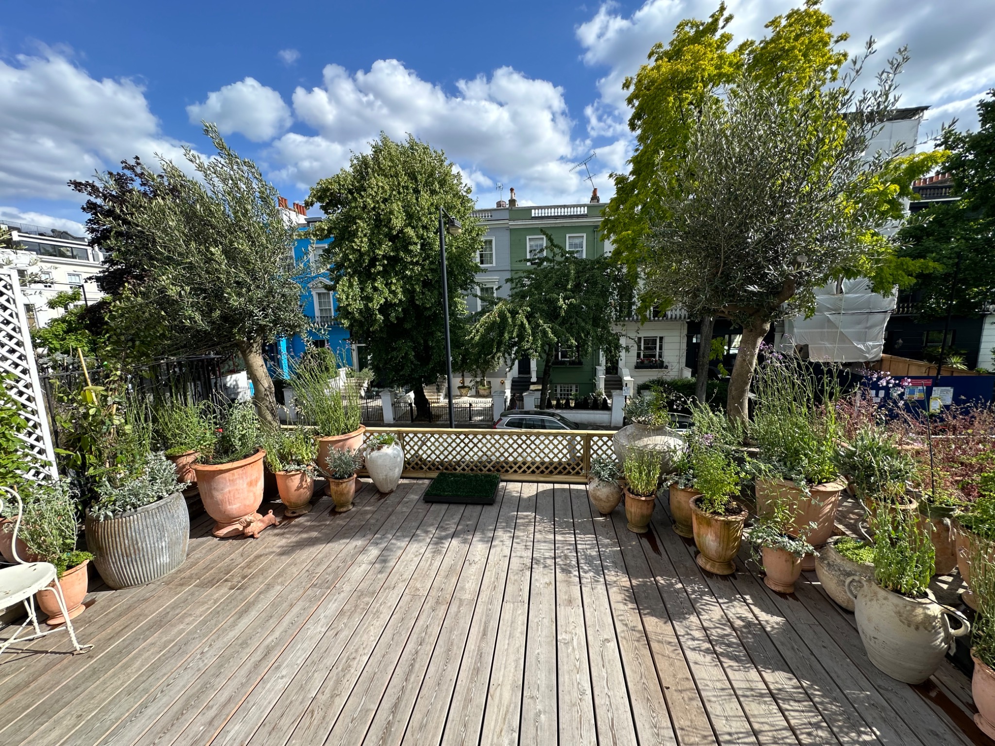 Pots, Planters and the Surfaces Beneath Them
